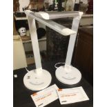 A PAIR OF MODERN LAMPS, DIMMABLE TOUCH EYE PROTECTION LED