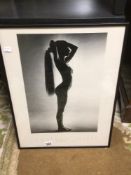 A FRAMED AND GLAZED PHOTOGRAPH BY JEANCOUP SIEFF OF FRANCE, 63 X 48CM