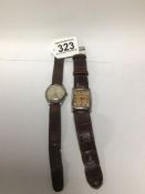 TWO GENTS WRISTWATCHES, UNTESTED ROIDOR & ARMANI