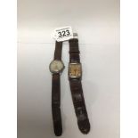 TWO GENTS WRISTWATCHES, UNTESTED ROIDOR & ARMANI