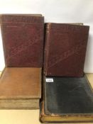 FOUR ANTIQUE BOOKS, INCLUDES TWO VOLUMES OF WORLD WAR 1914-1918 ‘A PICTURED HISTORY’, AN ART JOURNAL