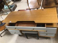 E.GOMME G PLAN MID-CENTURY DRESSING TABLE WITH STOOL