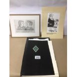 A COLLECTION OF VINTAGE COMIC STRIPS SIGNED NERO (HARRY BLACKER)