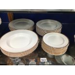 BOOTHS PART DINNER SERVICE THIRTY-THREE PIECES