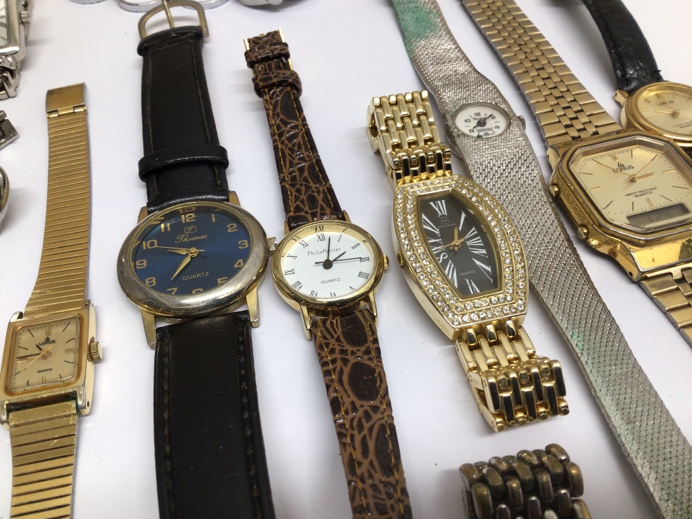 A QUANTITY OF MIXED WATCHES LADIES AND GENTLEMENS, LORUS, SEKONDA AND MORE - Image 4 of 6