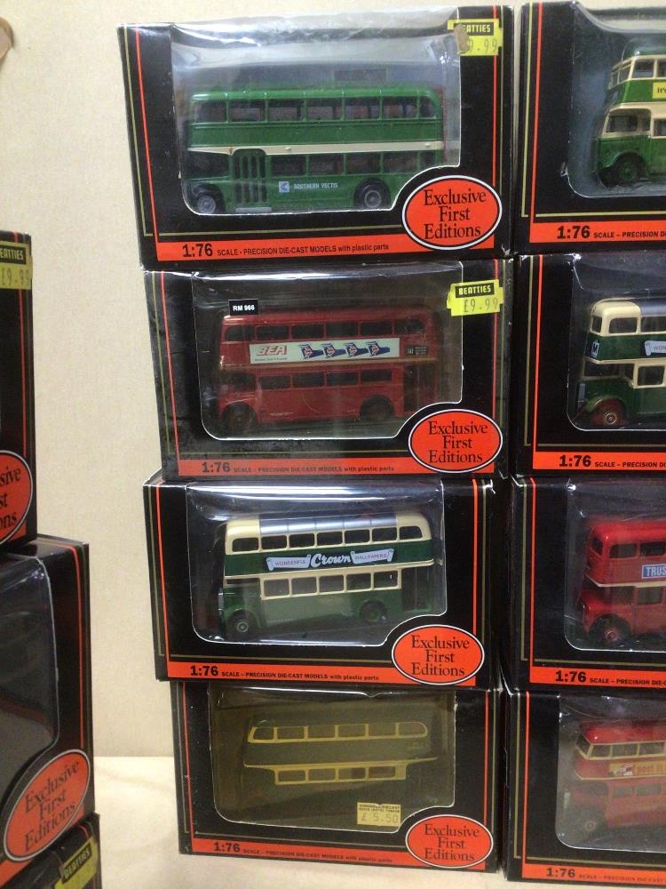 A COLLECTION OF GILBOW EXCLUSIVE FIRST EDITIONS DIE-CAST MODELS OF DOUBLE DECKER BUSES IN BOXES 1: - Image 6 of 6