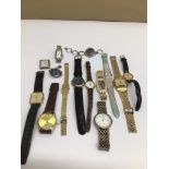 A QUANTITY OF MIXED WATCHES LADIES AND GENTLEMENS, LORUS, SEKONDA AND MORE