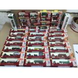 A LARGE COLLECTION OF DIE-CAST CORGI AND LLEDO TRACKSIDE MODEL VEHICLES, ALSO INCLUDING EDDIE