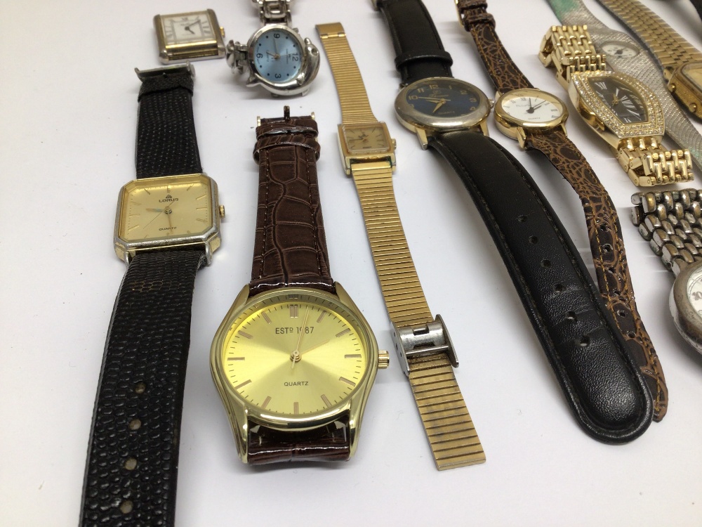 A QUANTITY OF MIXED WATCHES LADIES AND GENTLEMENS, LORUS, SEKONDA AND MORE - Image 2 of 6