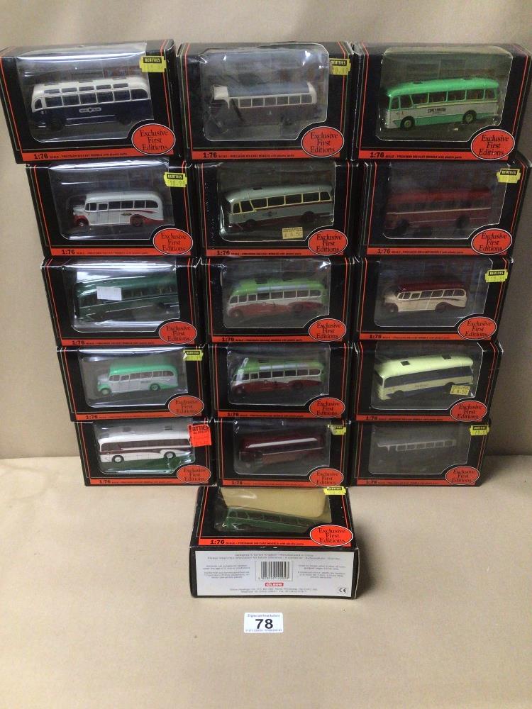 A COLLECTION OF GILBOW EXCLUSIVE FIRST EDITIONS DIE-CAST MODELS OF DOUBLE DECKER BUSES IN BOXES 1: - Image 5 of 8