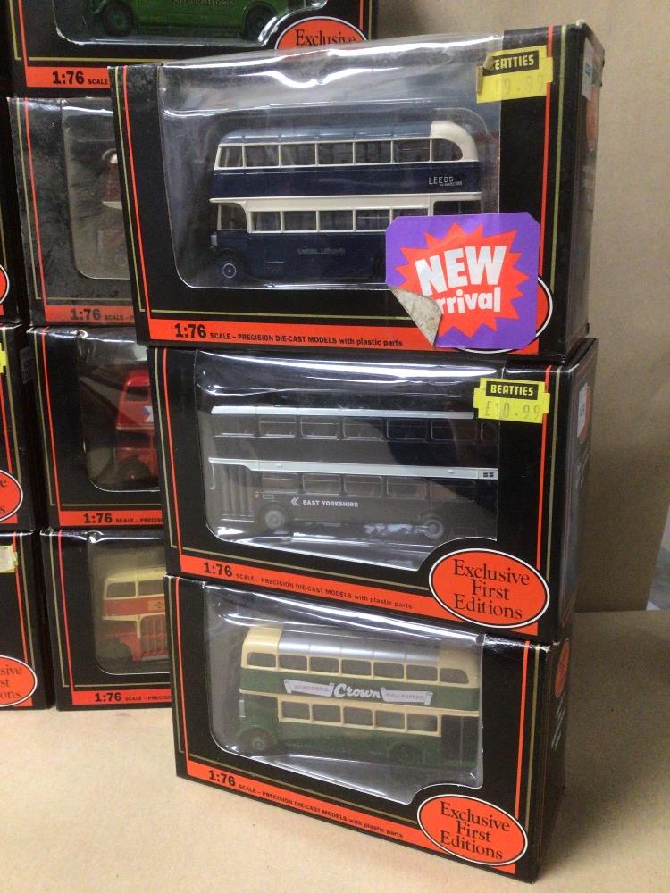 A COLLECTION OF GILBOW EXCLUSIVE FIRST EDITIONS DIE-CAST MODELS OF DOUBLE DECKER BUSES IN BOXES 1: - Image 2 of 6