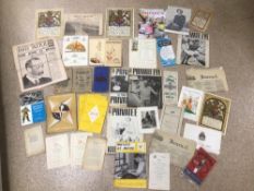 A MIXED COLLECTION OF EPHEMERA INCLUDES SHIPPING, FESTIVAL OF BRITAIN AND MORE