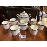 MINTON, FOURTEEN-PIECE COFFEE SET PATTERN CONSORT