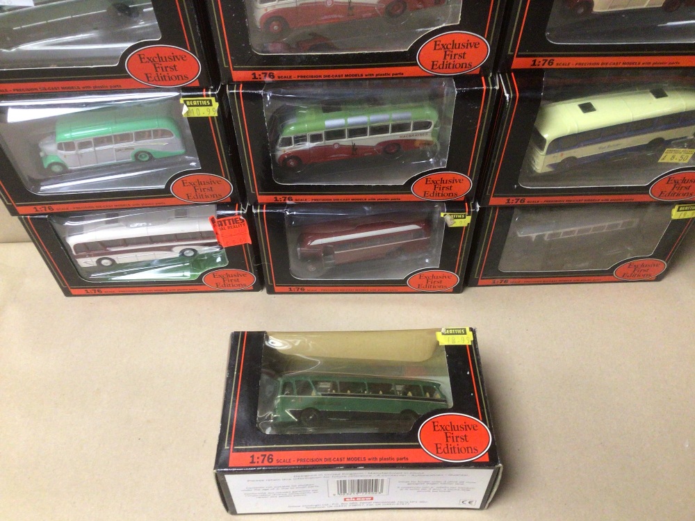 A COLLECTION OF GILBOW EXCLUSIVE FIRST EDITIONS DIE-CAST MODELS OF DOUBLE DECKER BUSES IN BOXES 1: - Image 3 of 8