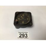 A WWI 1943 US AIRCRAFT ELGIN 8 DAY CLOCK, 6CM