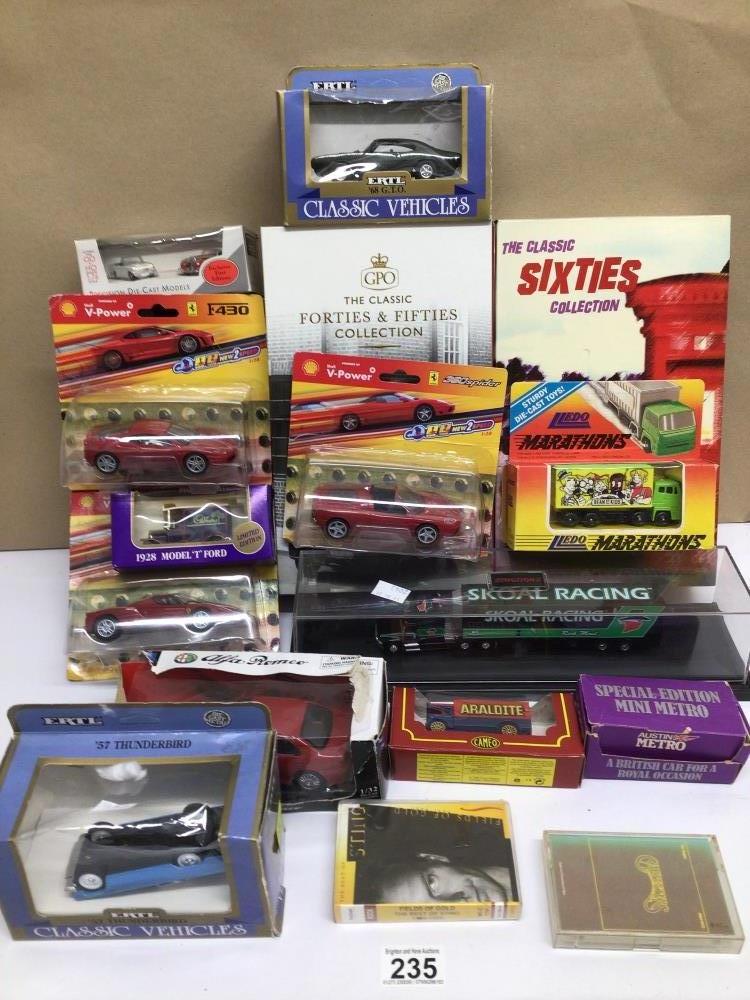 A COLLECTION OF MIXED DIE-CAST BOXED TOYS, ERTL, LLEDO, CORGI AND MORE - Image 2 of 10