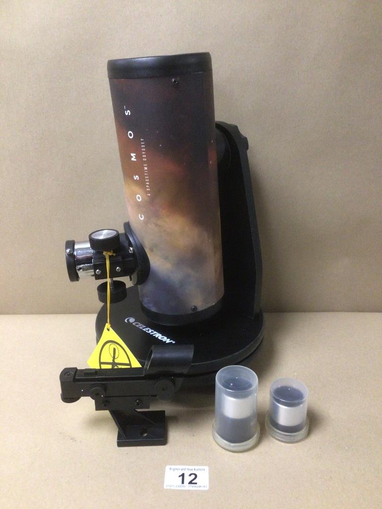 A CELESTRON COSMOS FIRST SCOPE 76 TELESCOPE IN BOX (CONTENTS UNCHECKED) - Image 3 of 4