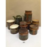 A PART SET COLLECTION OF RETRO HORNSEA POTTERY WARE OF ‘HEIRLOOM’ AND ‘BRONTE’