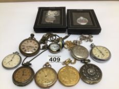 A QUANTITY OF MIXED POCKET WATCHES