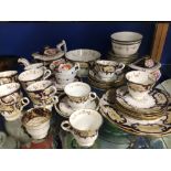 A LARGE QUANTITY OF MIXED VICTORIAN CHINA TEAPOTS AND MORE