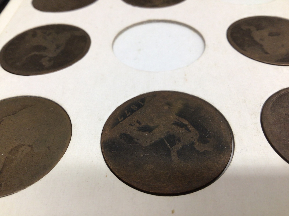 A QUANTITY OF USED PENNIES/COINAGE - Image 4 of 5