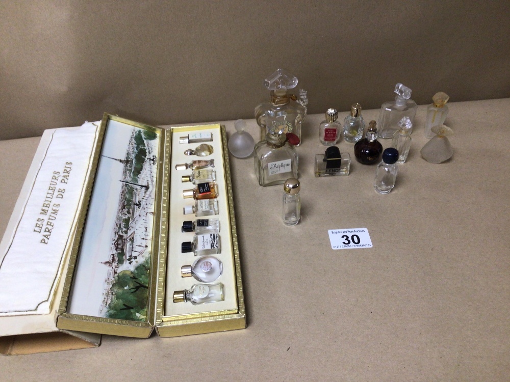 A QUANTITY OF MINIATURE PERFUME BOTTLES (EMPTY) - Image 4 of 7