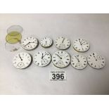 A COLLECTION OF POCKET WATCH MOVEMENTS, UNTESTED