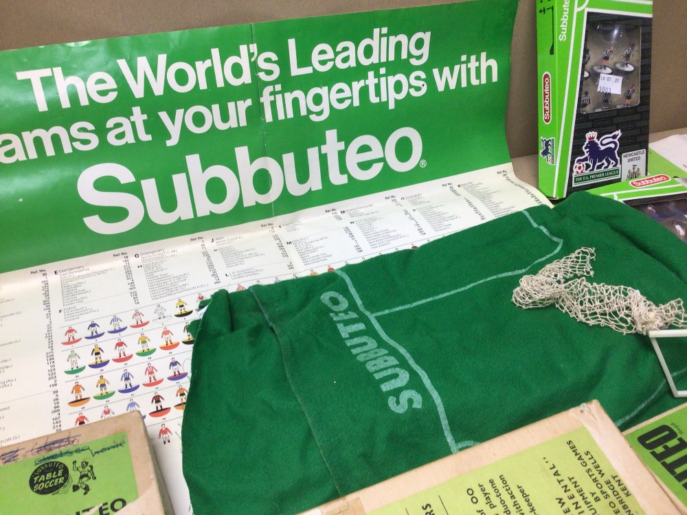 MIXED ITEMS OF SUBBUTEO, NEWCASTLE, BLACKBURN, MANCHESTER UNITED, ARSENAL, AND WEST BROM, THE 1980S - Image 3 of 6