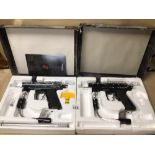 TWO ICON Z PAINTBALL GUNS BOTH BOXED (CALIBER 68) CONTENTS NOT CHECKED