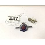 ROYAL ENGINEERS SWEETHEART BROOCH & SPECIAL CONSTABLE BADGE