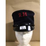 CHELSEA PENSIONERS (ROYAL HOSPITAL PEAKED SHAKO CAP) CIRCA 1990 ARMY ISSUE