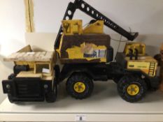 TWO VINTAGE DIE-CAST TONKA TOYS A/F