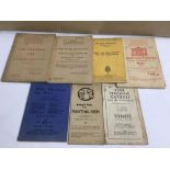WW2 BOOKLETS, FIRST AID, RIFLE SHOOTING, SMALL ARMS TRAINING AND MORE