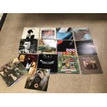 A QUANTITY OF ALBUMS/VINYL, PINK FLOYD, JEFF BECK, THE CULT, CLIMAX BLUES BAND, CREAM, VELVET
