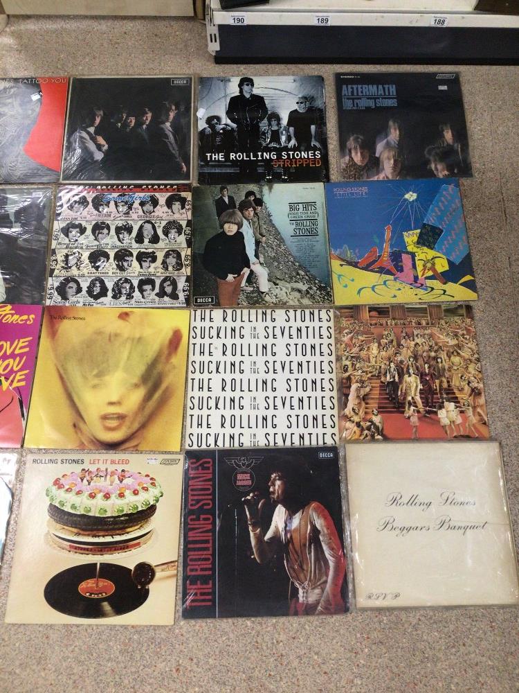 ALBUMS AND VINYL, ALL ROLLING STONES - Image 2 of 6