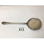 HALLMARKED SILVER FRIED EGG SERVER, 83G