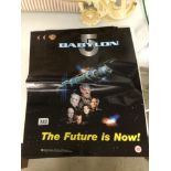 BABYLON FIVE THE FUTURE IS NOW POSTERS 1997, 25 IN TOTAL, 60 X 42CM