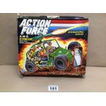 A 1980s ACTION FORCE (G.I JOE) BOXED A.W.E STRIKER, CONTENTS UNCHECKED