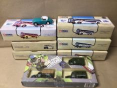 A BOXED SPECIAL LIMITED EDITION OF THREE POST OFFICE TELEPHONES DIE-CAST MODEL VEHICLES, TOGETHER