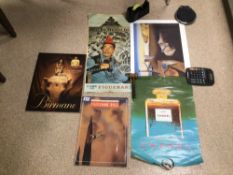 SEALED SALVADOR DALI POSTERS WITH A 1974 POSTER AND A VAN CLEEF AND ARPELS ADVERTISING PIECE
