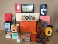 A COLLECTION OF MOSTLY BOXED LADIES PERFUME BOTTLES, SOME WITH CONTENTS, INCLUDES MOSCHINO, DIOR,