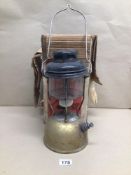 A VINTAGE TILLEY LAMP WITH ORIGINAL BOX, UNTESTED