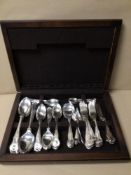 A PART CANTEEN SET OF SILVER-PLATED FLATWARE