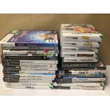 A MIXED COLLECTION OF GAMES, PLAYSTATION, XBOX 360, PC AND NINTENDO