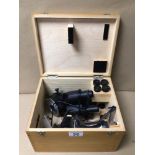 A BOX RUSSIAN MICRO PHOTO, WITH CONTENTS, INCLUDES ATTACHMENTS AND INSTRUCTIONS (ENG)