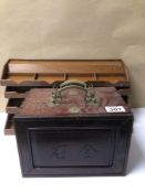 A LATE 19TH CENTURY MAHJONG SET BONE AND BAMBOO IN A ROSEWOOD BOX