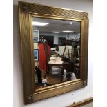 VINTAGE GILDED MIRROR, 69 X 79CM