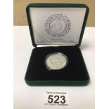 A ROYAL MINT 2003 SILVER PROOF £5 25TH ANNIVERSARY OF CORONATION