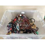 AN EXTENSIVE COLLECTION OF COSTUME JEWELLERY