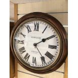 NEWGATE LONDON ROUND WALL CLOCK, BATTERY OPERATED